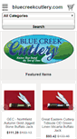 Mobile Screenshot of bluecreekcutlery.com